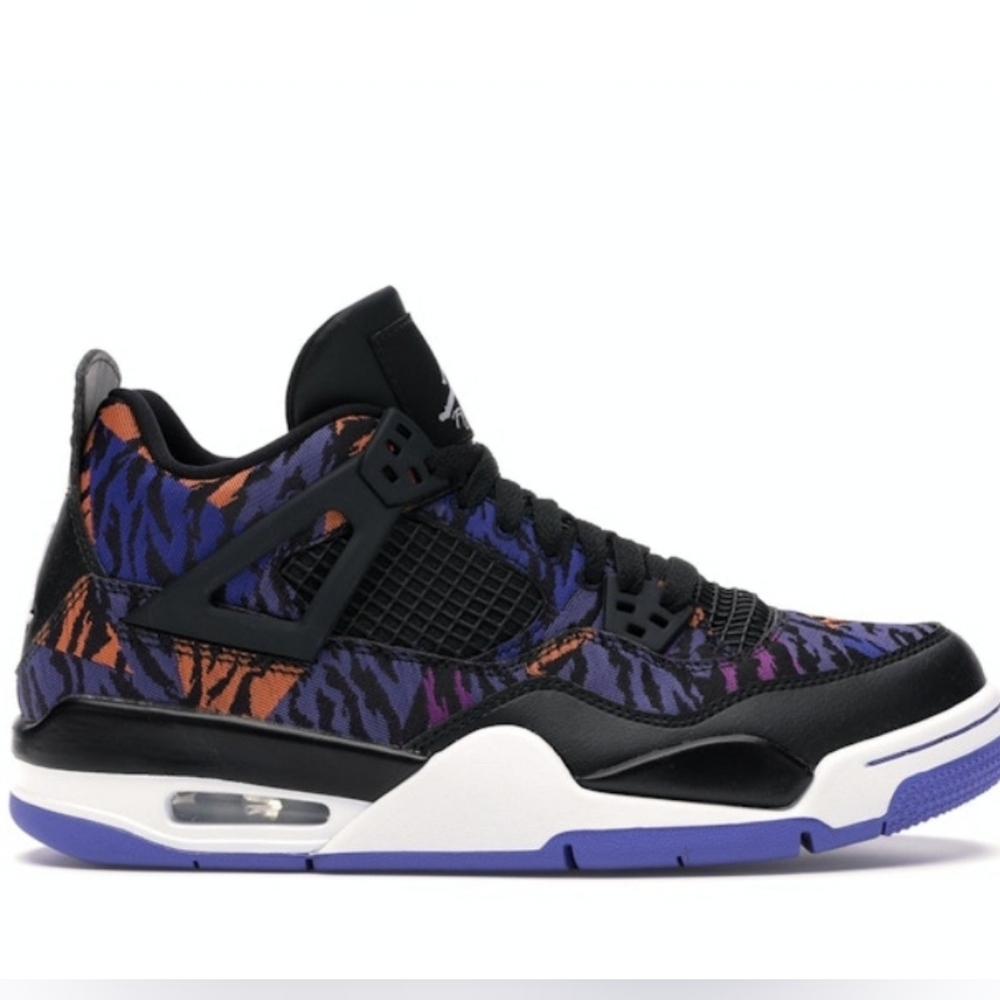 Jordan 4 Retro 'Rush Violet 'Streetwear/Lifestyle Shoes Size 4 Youth/5.5 Women - Picture 2 of 15